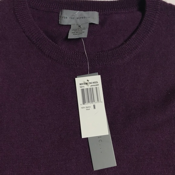 NWT 100% Merino Wool Sweater - Picture 4 of 4